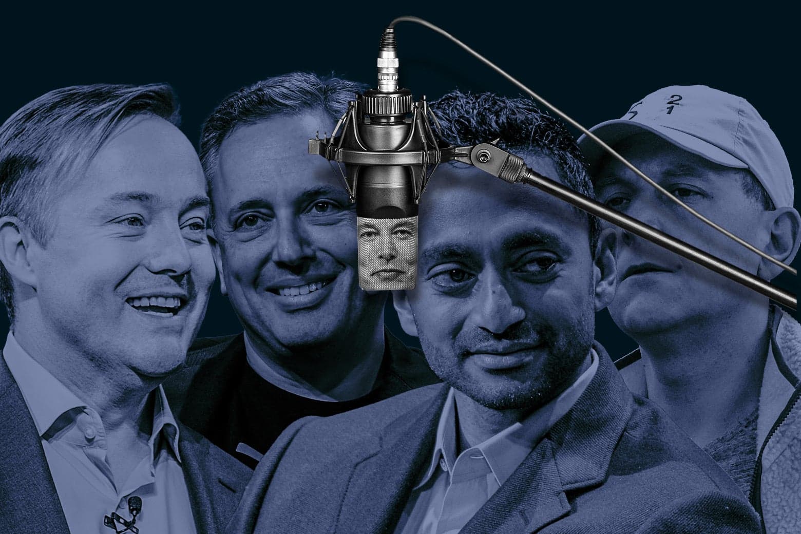 The All-In podcast is a fascinating, infuriating safe space for Silicon  Valley's money men.