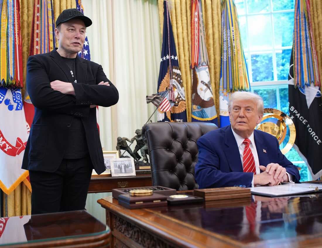 Trump and Musk feud after friendship break up : NPR
